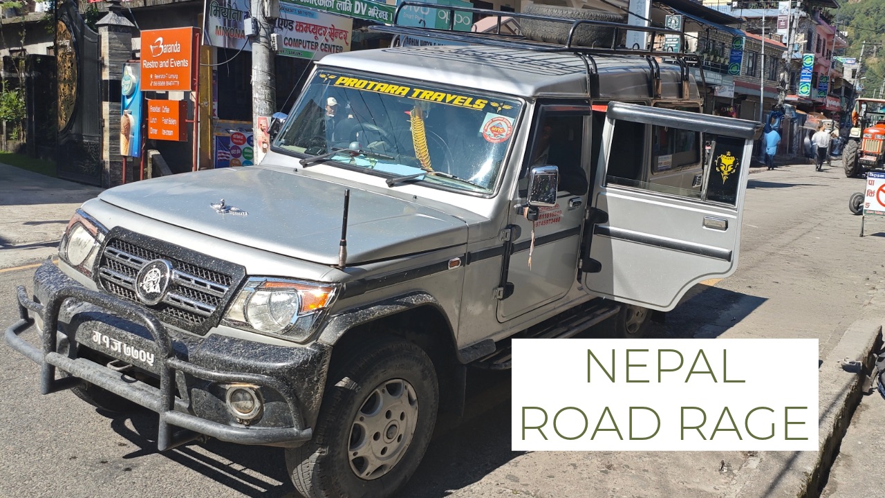 nepal road rage